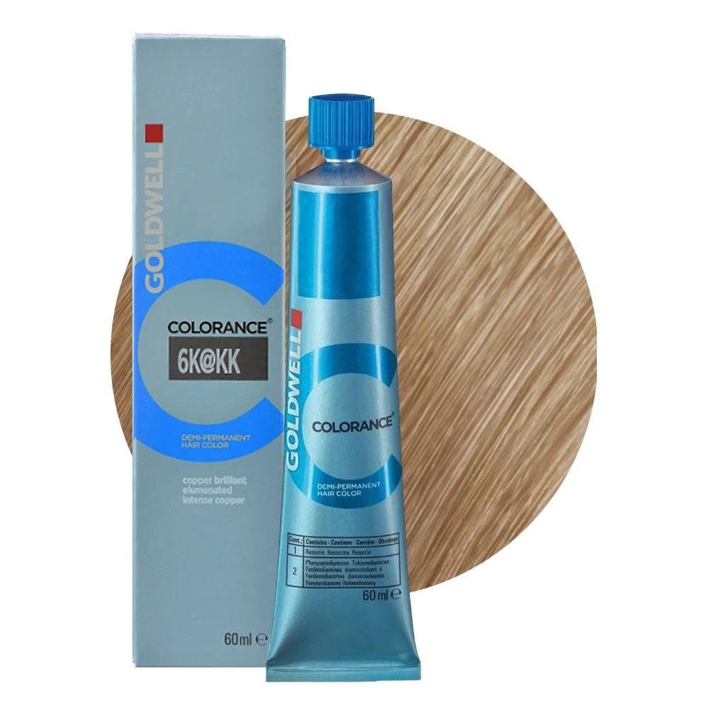 Goldwell - Tinte Colorance 6K@KK Cobre Deslumbrante Iluminado Intenso 60 ml para Fundición y Forja