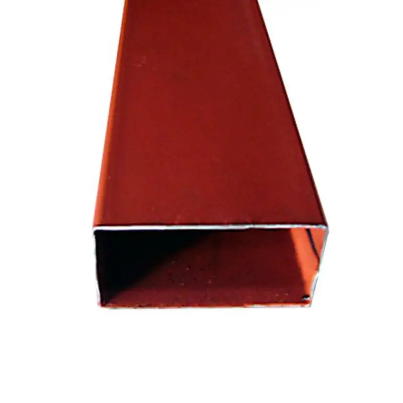 Tubular rectangular 3/4x1.3/4 R175/230 c18 pintado