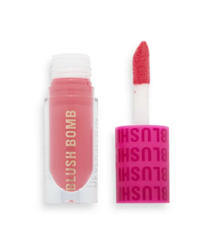 Revolution - Colorete líquido Blush Bomb - Savage Salmón