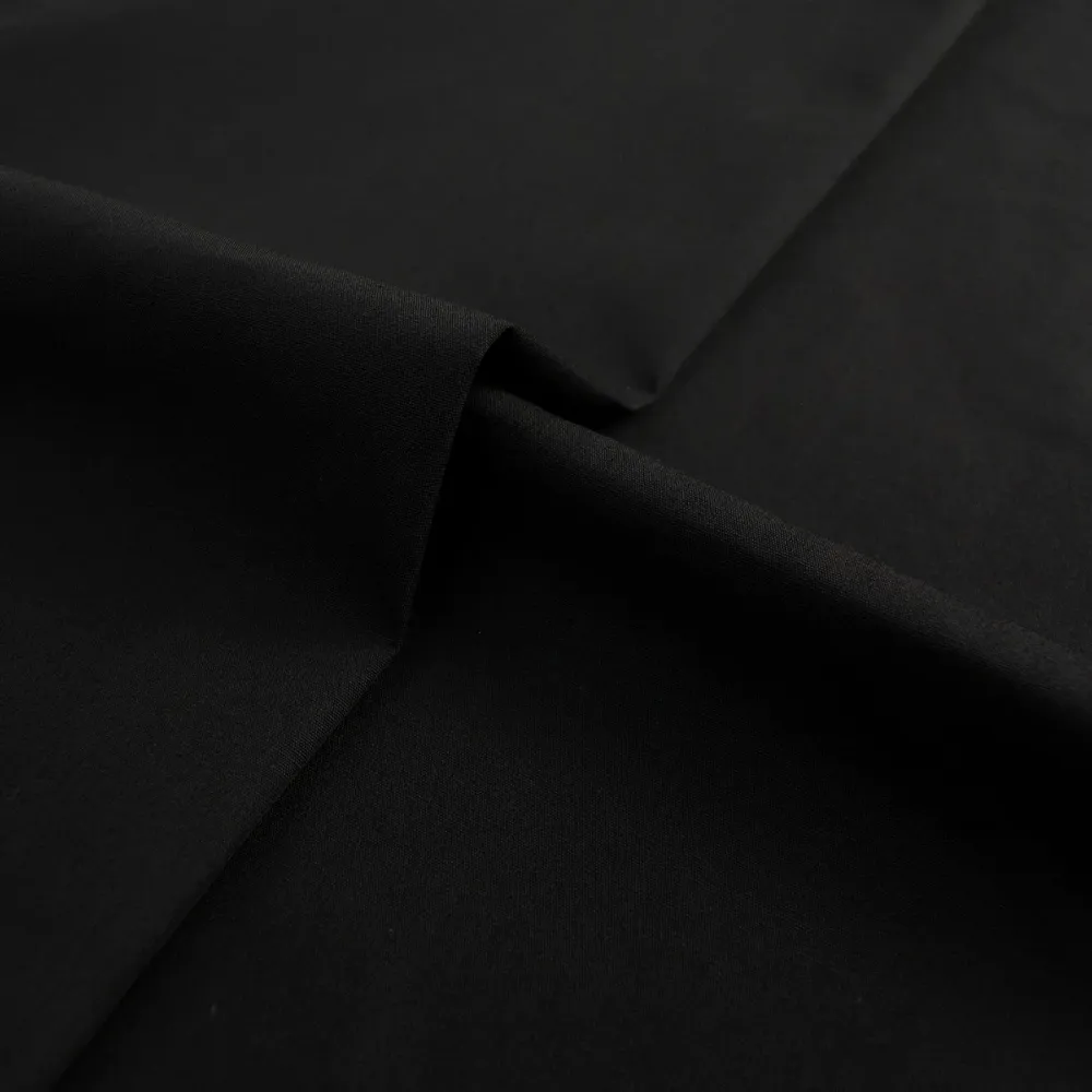 POPLIN LISO DISTINGUIDO NEGRO METEORITO