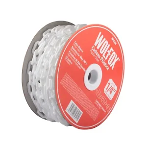 Wolfox wf9358 cadena palstica 5/16plg 25 m color amarillo