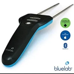 Termohigrómetro Digital Bluelab Pulse Meter - Medidor de Humedad, Conductividad y Temperatura