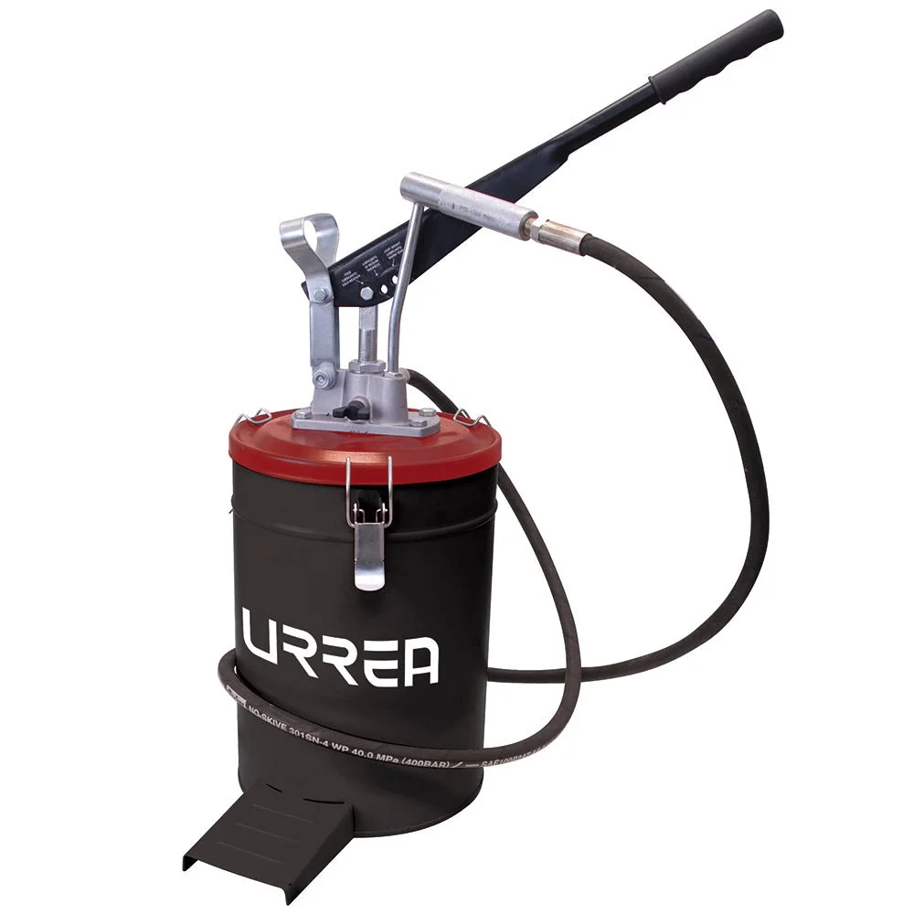 Célula de Carga Inyector de grasa con cubeta de presión variable de 10 kg, 4,000 psi urrea