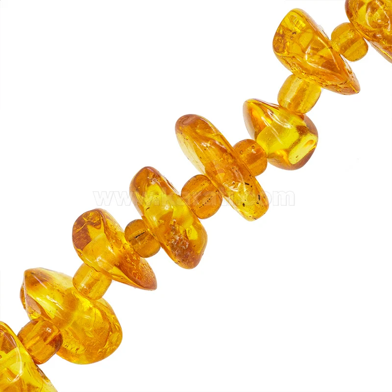 Ambar Nugget 2-5x5-10mm Naranja