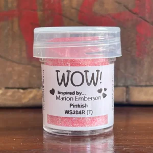 Polvos de embossing Wow Pinkish Kit Completo de Acabado