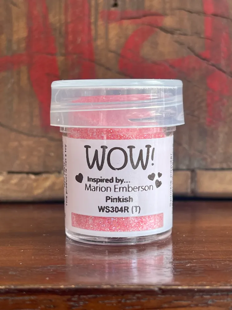 Polvos de embossing Wow Pinkish Kit Completo de Acabado