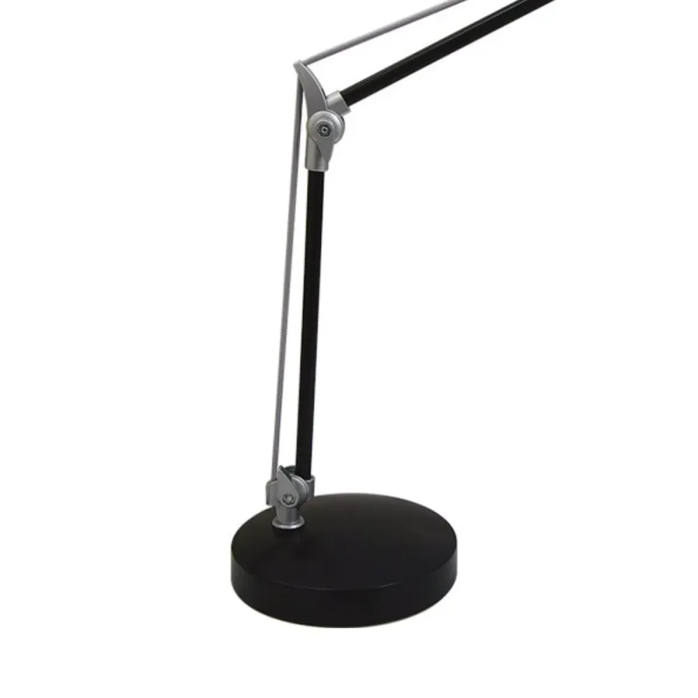 Flexo de sobremesa Articulado Lumit 40W negro 53x13,5x36 cm en Azul Hospitalario