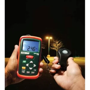 Extech LT300-NIST - Medidor de Luz de Pantalla Digitalizado y Analógica