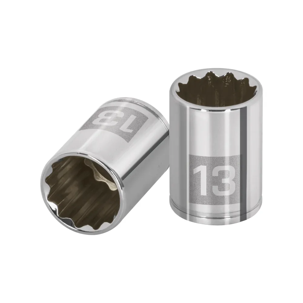 Proyector de Perfiles DADO DE 13 MM, 12 PUNTAS, CUADRO 1/4', TRUPER