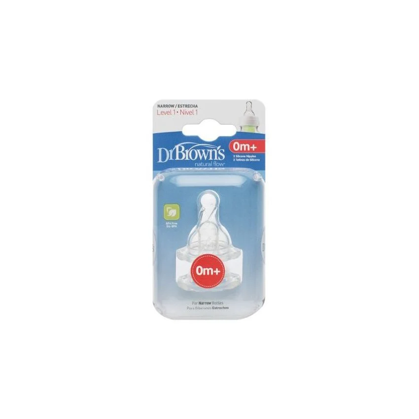 Gel Fluorado Tetina Estandar 0+ X2 D0487 Dr Marrón