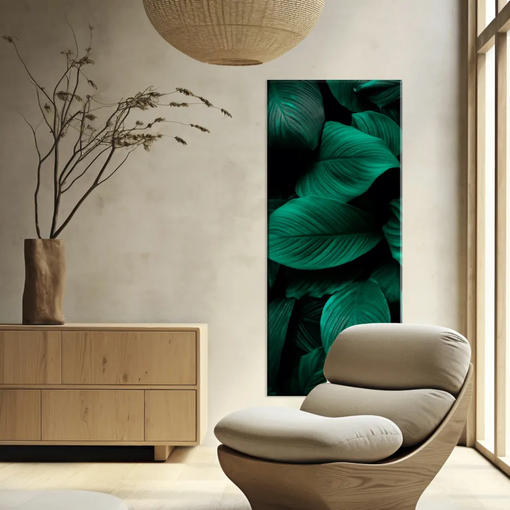 Termoarredo idraulico 150x36 cm interasse mm 50 Modello 'Leaf' Termocrea