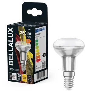 117150 LAMPARA R50 LED E14 4,3W 2700K 36° BELLALUX