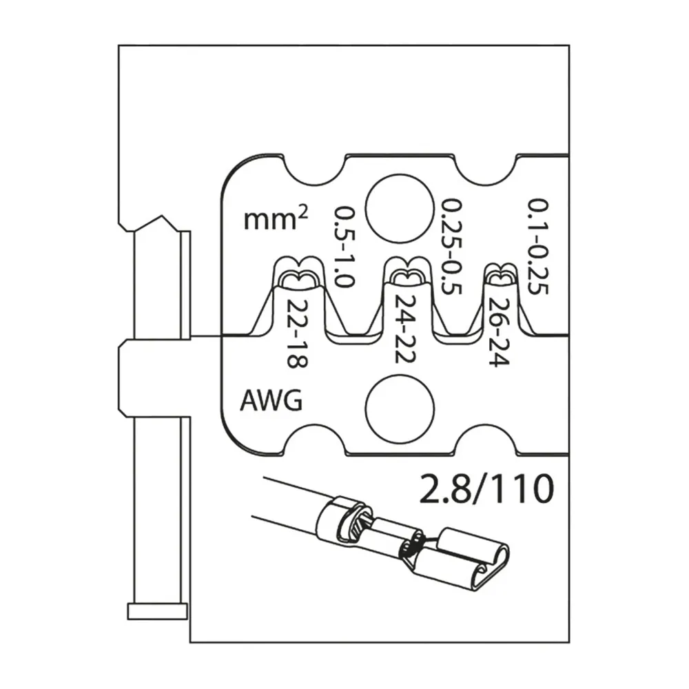 GEDORE 8140-09 - Flat connector module