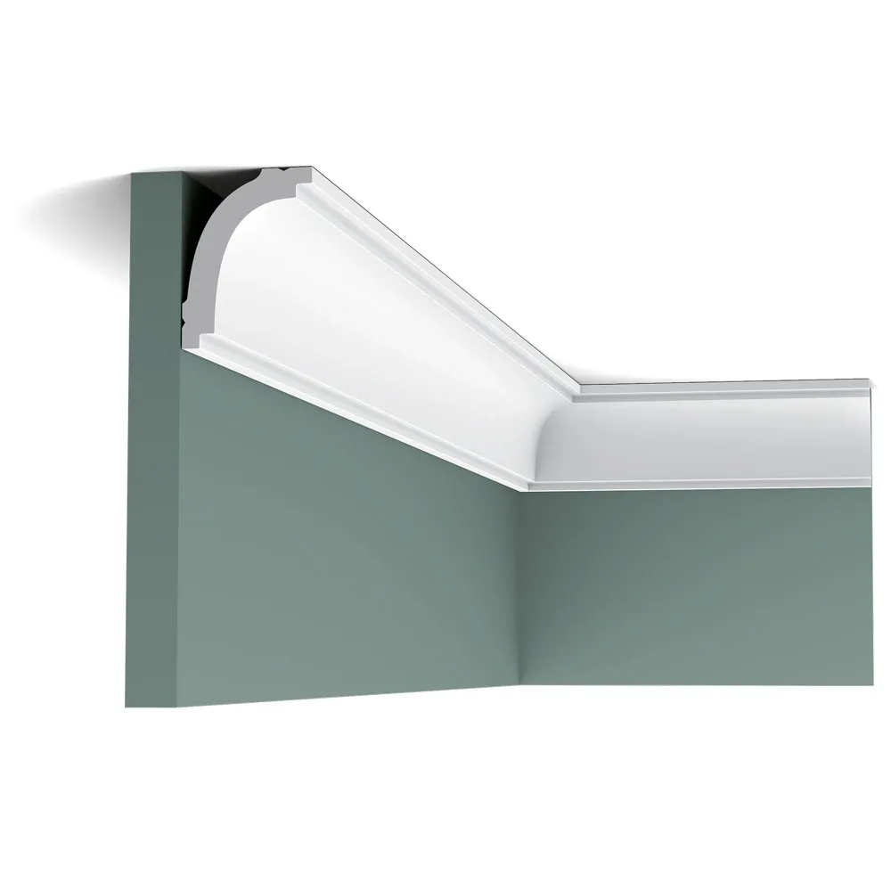 Moldura CB523N en blanco | 44 x 59 x 2000 mm