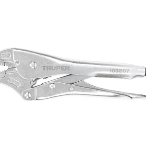 Eslinga de Poliéster Pinza De Presión 10" Mordaza Curva, Tipo Japonés, Truper 103207