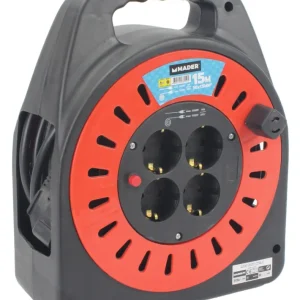 68009 15m EXTENSIBLE ENROLLACABLES 4T 3x1,5mm. MADER