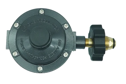 Regulador Para Gas 1 Via Con P.Pol y Tuerca Izq Con Maneral 7/8" - 3/8" HNPT, Progas REG-003 con Diámetro 10mm