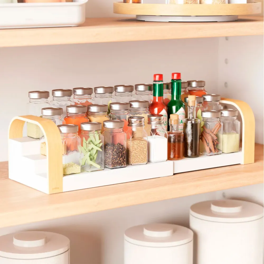 3-tier EXTENDABLE shelf spices Umbra
