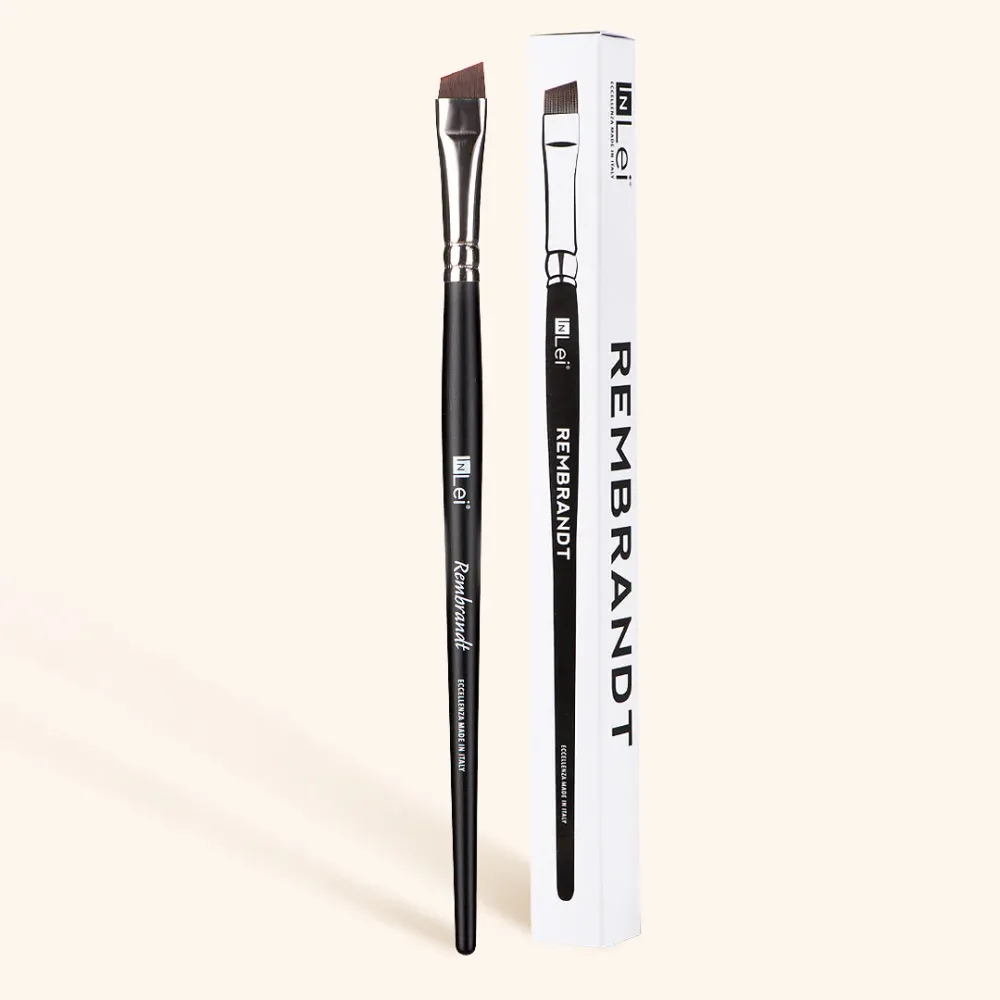 InLei® Pincel Angular para Cejas en Diámetros de 10mm 50mm
