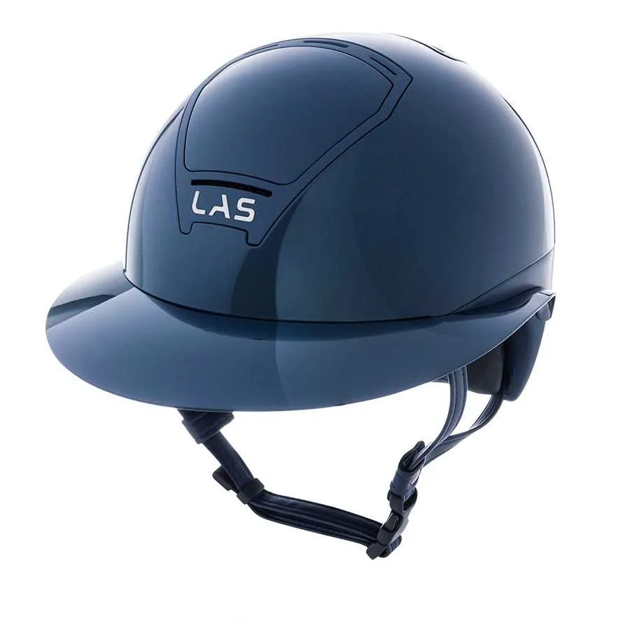 Refuerzo de Acero Inoxidable Casco de Equitación LAS Opera con Visera Ancha