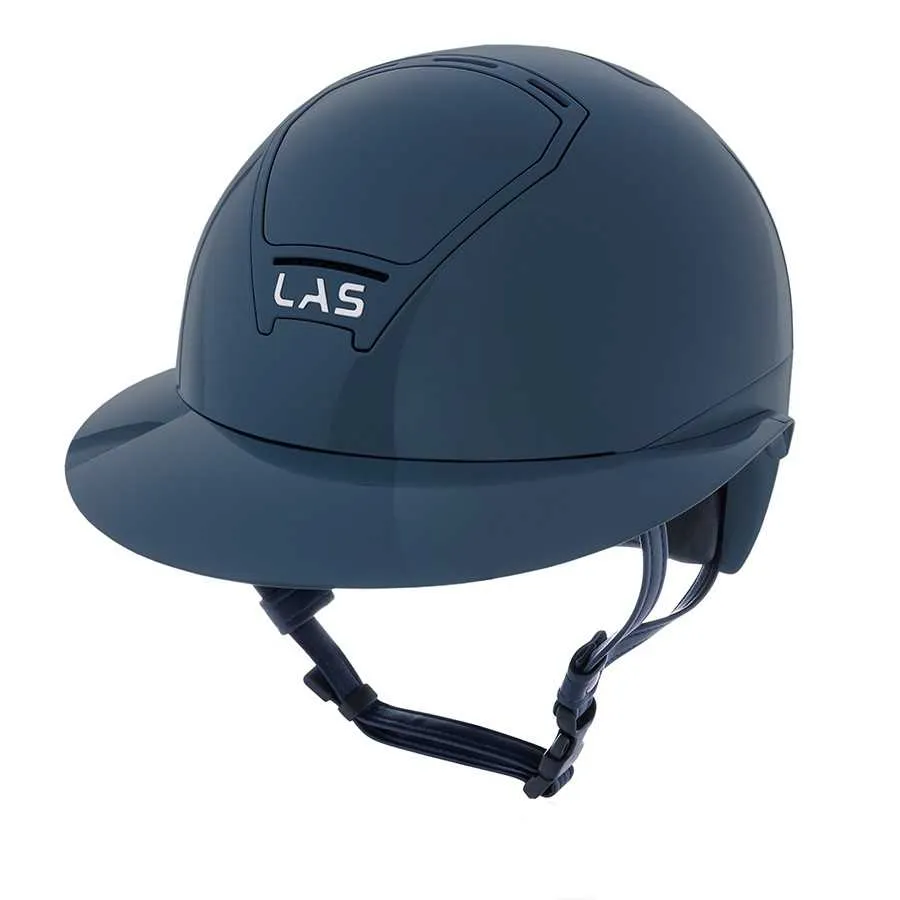 Refuerzo de Acero Inoxidable Casco de Equitación LAS Opera con Visera Ancha