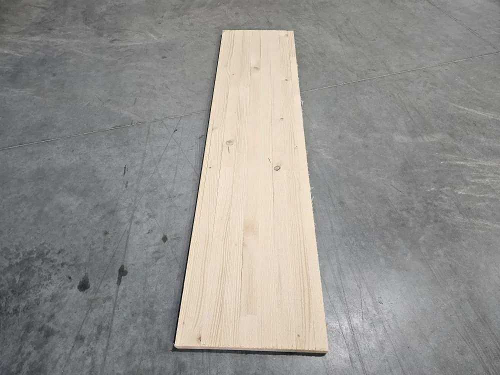 Refuerzo Metálico para Tela Plan de travail lamellé collé epicé - 3800 x 530 x 45 mm (brut de sciage)