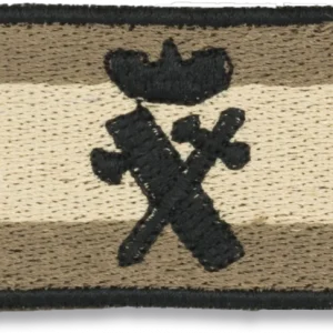 Parche banderita española arida velcro hombro bord. G.CIVIL