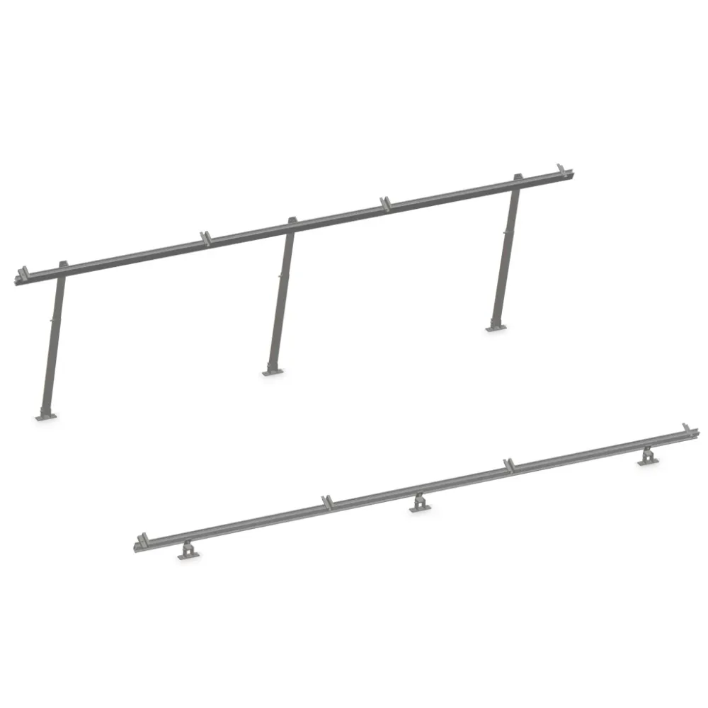 AIR03-TS-D2-AM30 [1x3] Estructura inclinada anodizada regulable 20º/45º para 3 paneles en vertical vasto máximo 1150mm) |...