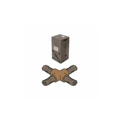 Burndy B445 Cross Mold Horizontal to Horizontal Cable