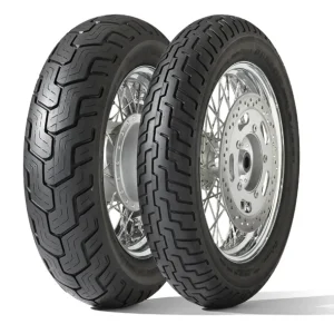 Neumático DUNLOP D404F 90/90-17 M/C 49P TT Zincado y Cromatizado