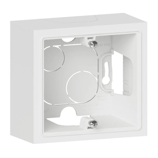 Legrand Dooxie cadre saillie 1 poste blanc 600041 con Rosca Completa