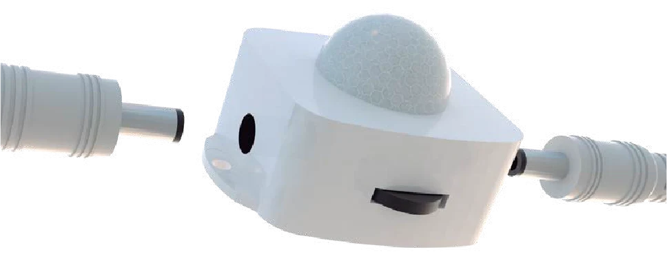 Estevez Tira Elástico LED 5.76W con Sensor de Movimiento para Cama, Modelo 34201 en Blanco