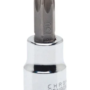 Dado con punta Torx estándar de 6 puntas Crescent T10 pulg. x 1/4 pulg., 1 pieza
