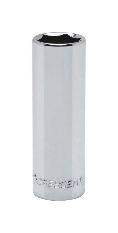 Dado profundo de 6 puntas SAE de 7/8 pulg. x 3/8 pulg. en forma de media luna, 1 pieza Crescent