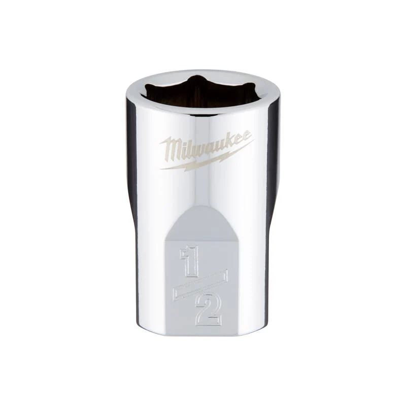 Dado estándar de 6 puntas SAE de 1/2 pulg. x 3/8 pulg. de Milwaukee, 1 pieza