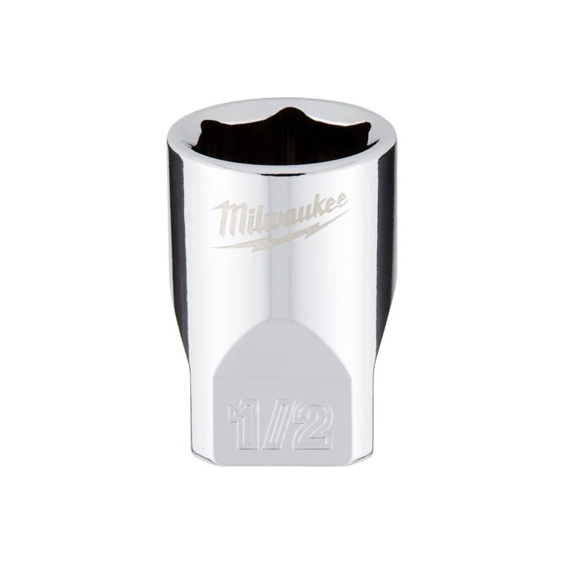 Dado estándar de 6 puntas SAE de 1/2 pulg. x 1/4 pulg. de Milwaukee, 1 pieza