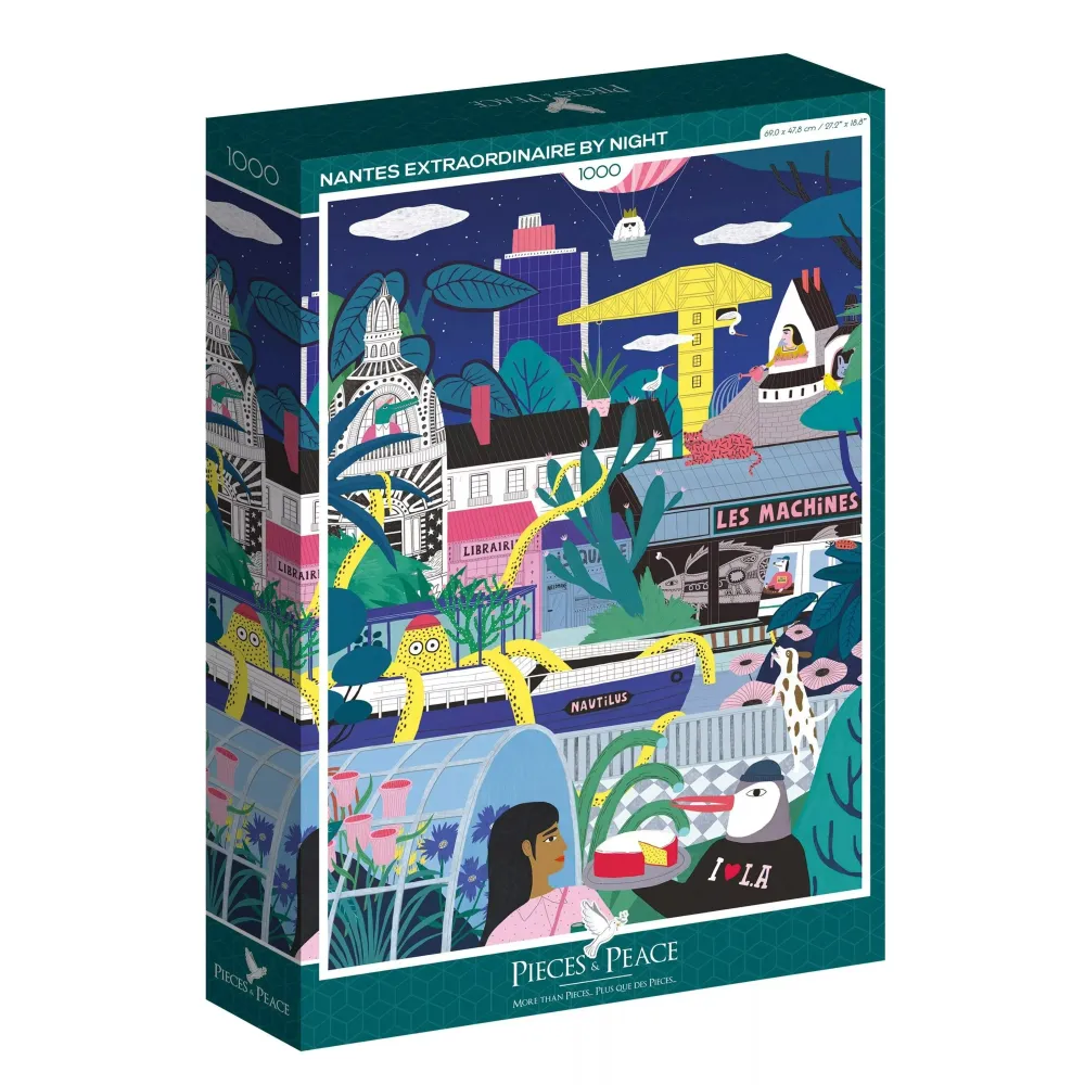 Sonda Periodontal Puzzle - Nantes Night - Dans Les Dents - 1000 pieces
