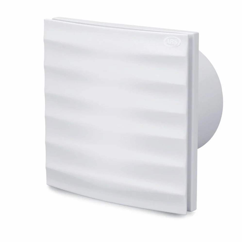 Certificado Médico Alize ARS - ventilador axial blanco de pared para baño / WC con rejilla silenciosa 120mm, 180 m3/h, 348563