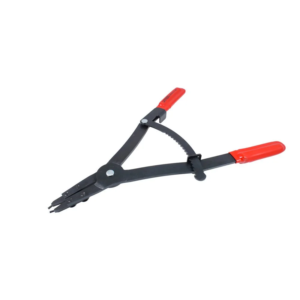 Pinza para abrir anillos de retención con mecanismo de matraca urrea de Sujeción Rápida