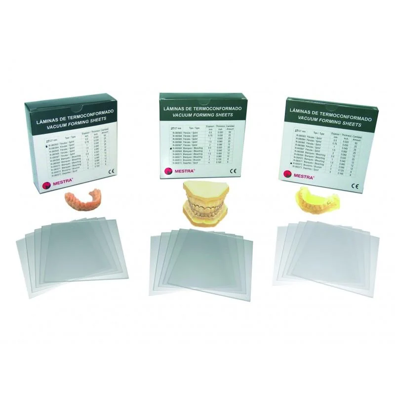 Granulado de 080565 Planchas De Termoconformado Nítido 1mm.25Uds.