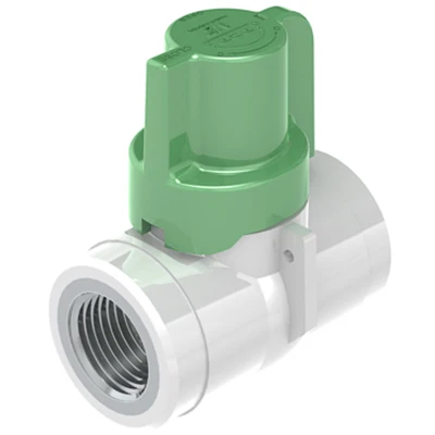 3162 Registro de corte Antifraude 1/2" X 1/2" inserto DZR interior pequeño