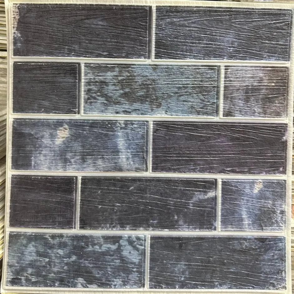 Lot de 10 Panneaux Mural Adhésif - Imitation pierre naturelle 3D - 35*35*0.8 cm (N°09)
