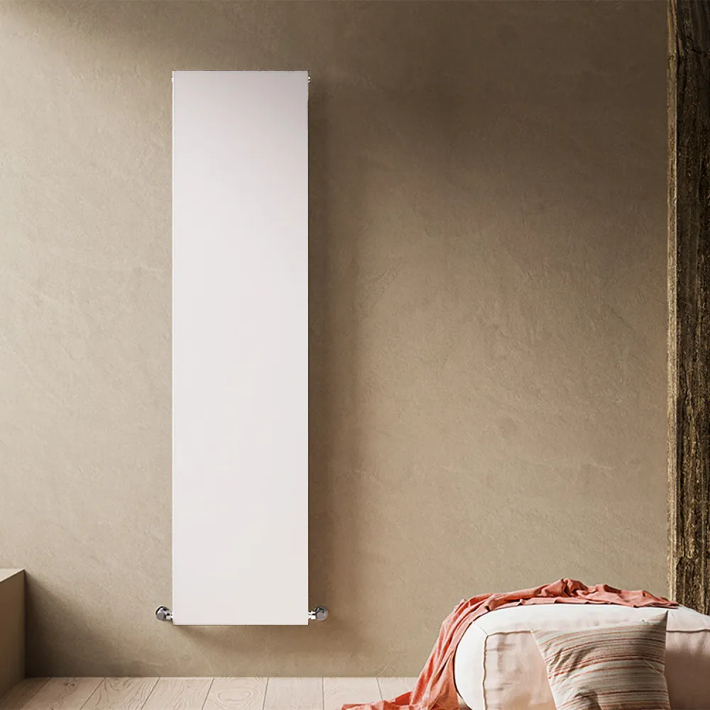 Radiatore d'arredo Piastra Lazzarini modello Ischia 180x45,9 cm interasse 50/455 mm finitura Bianco