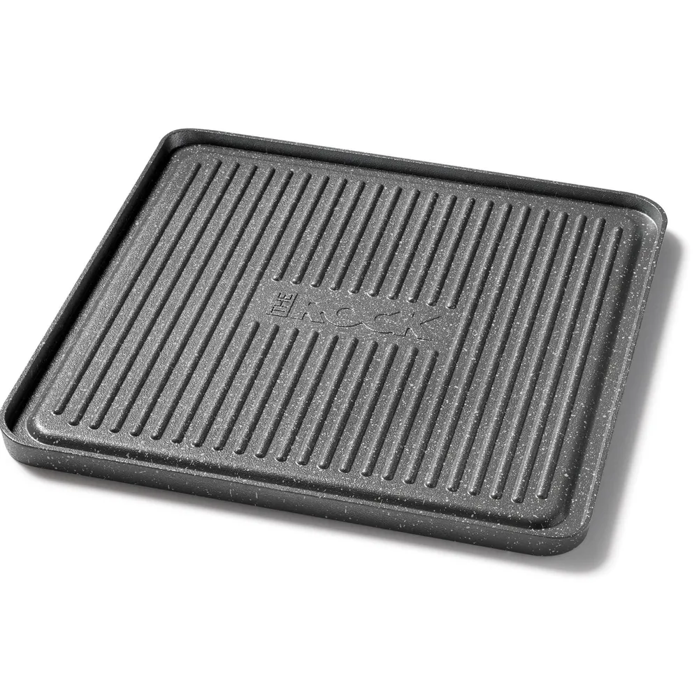 Plaque réversible et panier en acier inoxydable, Starfrit TheRock para Torneado de Aceros