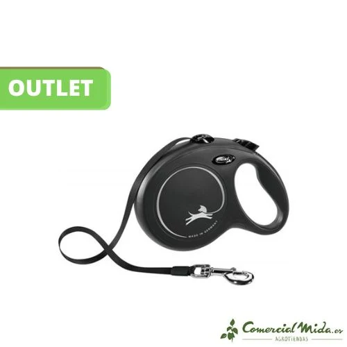 Polea Ranurada [OUTLET] Correa FLEXI Actual Classic, Talla S, Negro (Cinta 5m)