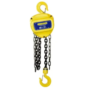Surtek polac3 polipastono industrial 2 ton, cadena 3 mt con Anillo Giratorio 360°