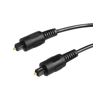 Cable Maclean, óptico, Toslink T-T, Polybag 1m, MCTV-639 para Uso Industrial Intensivo