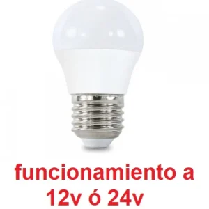 ESFERICA LED 12V - 24V 5w E-27 3000K
