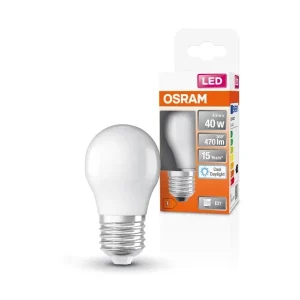 ESFERICA LED 4,9w E-27 865 OSRAM