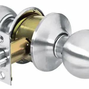Pomo tipo esfera, cromo mate, entrada para Uso Industrial Intensivo
